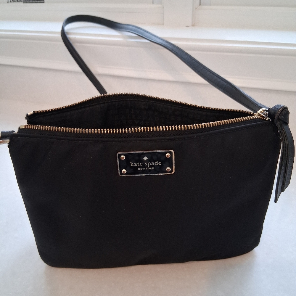 Kate Spade Black Nylon Crossbody Bag